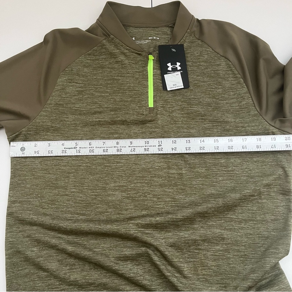 Under Armour Tech 2.0 1/4 Zip Training Breathable Shirt Mens Sz. M